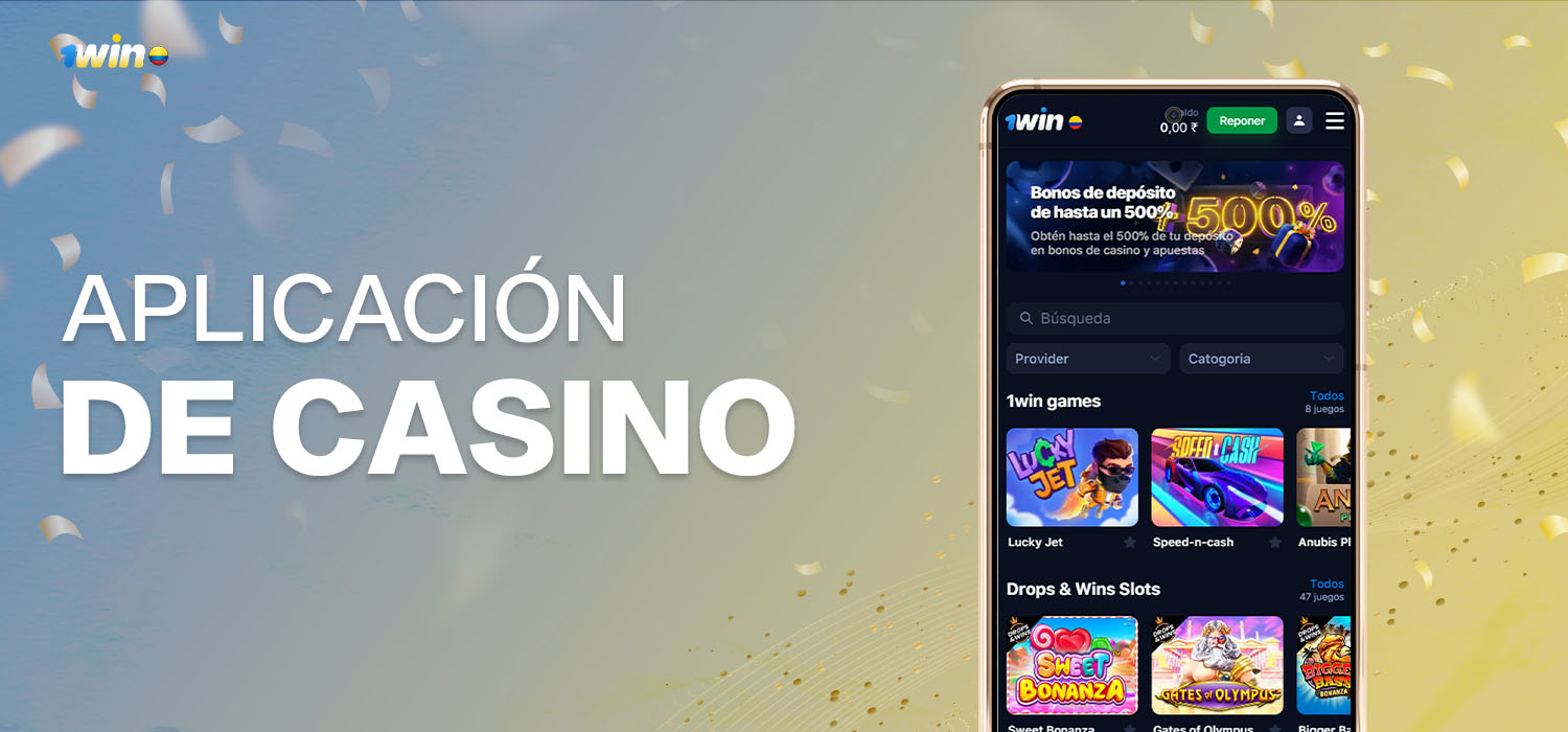 aplicación de casino 1win y casino móvil