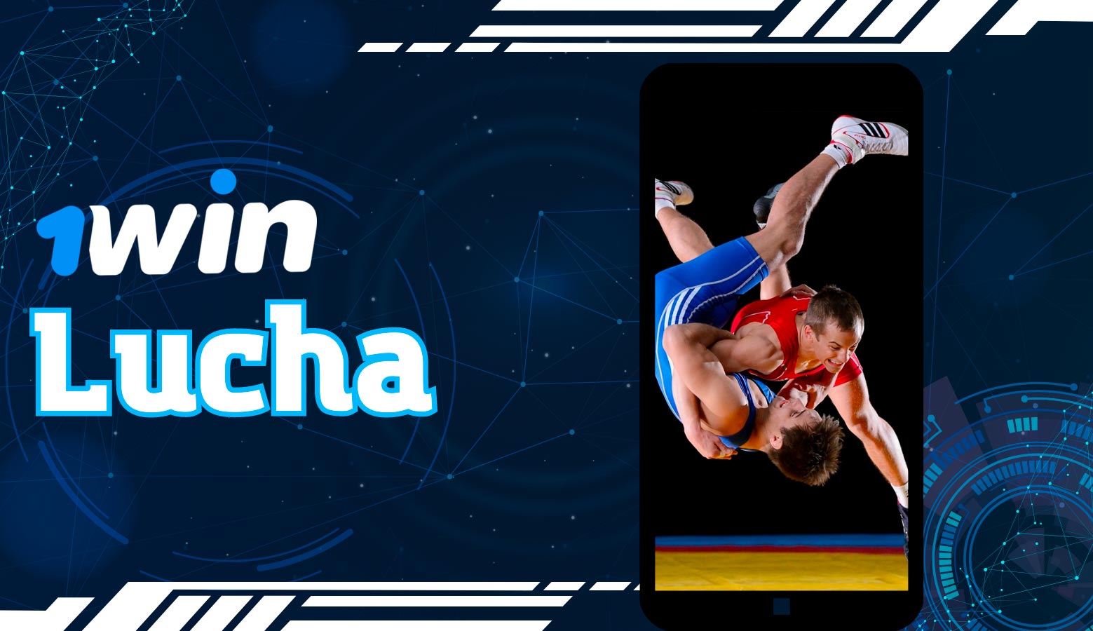 Sección de Lucha en la aplicación 1win