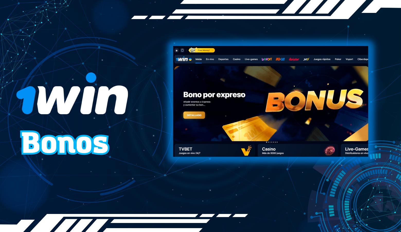 cualquier bono de 1win para ganar aún más dinero real