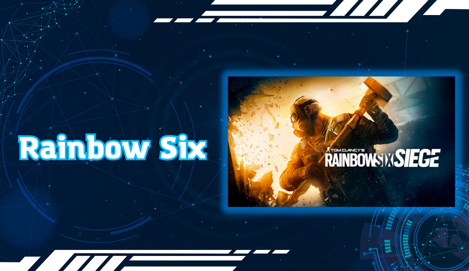 Rainbow Six es un juego donde los jugadores pueden hacer apuestas en el sitio 1win